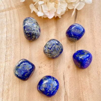 Lapis-lazuli pierres roulées naturelles